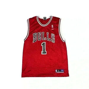 Vintage NBA‎ Chicago Bulls Jersey #1 Size Large